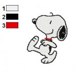 Snoopy 28 Embroidery Design